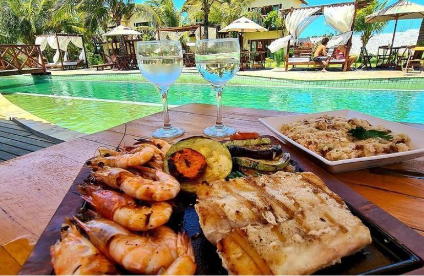 Pousada Coqueiro Beach Luis Correia Kültér fotó