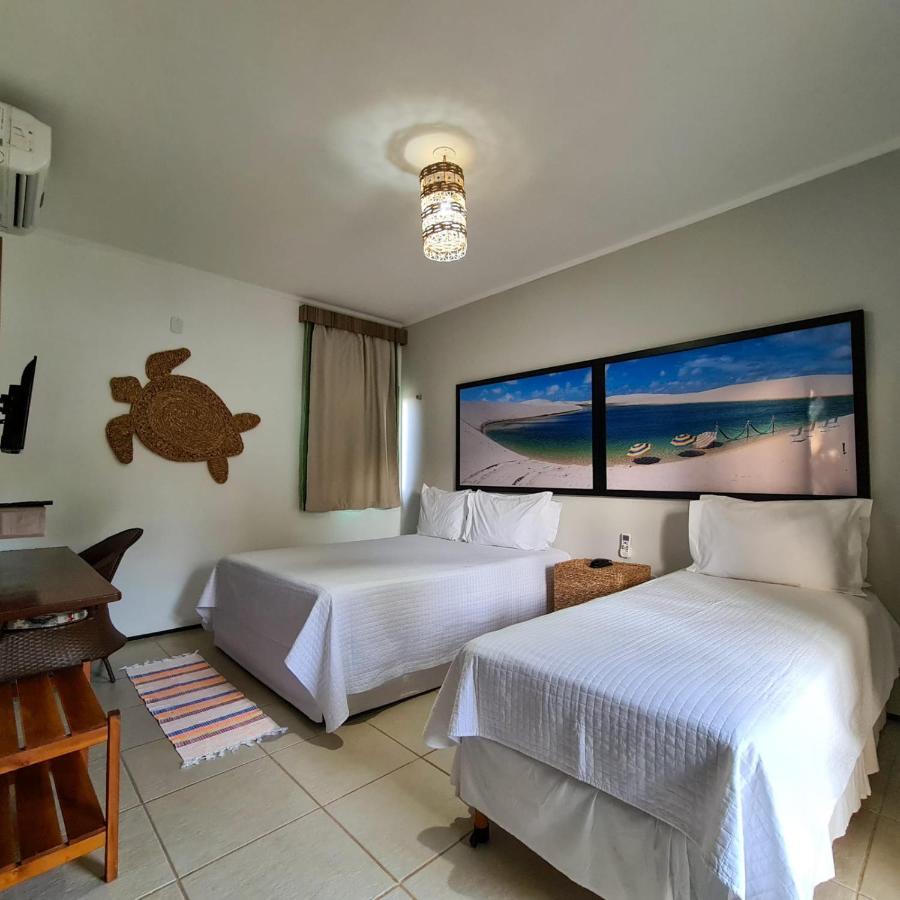 Pousada Coqueiro Beach Luis Correia Kültér fotó